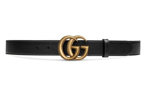 gucci thin belt g buckle|Gucci belt with gold buckle.